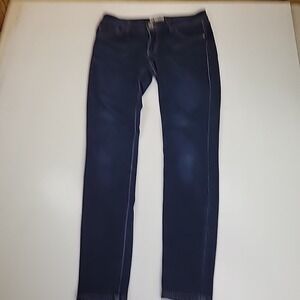 Cabi Jeans Womens Size 31‎ Straight Leg Dark Wash Med Rise Straight Denim Jeans
